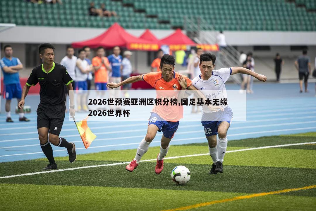 2026世预赛亚洲区积分榜,国足基本无缘2026世界杯